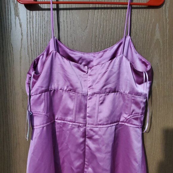 NWT JASON WU SATIN CORSET DRESS - Picture 2 of 3